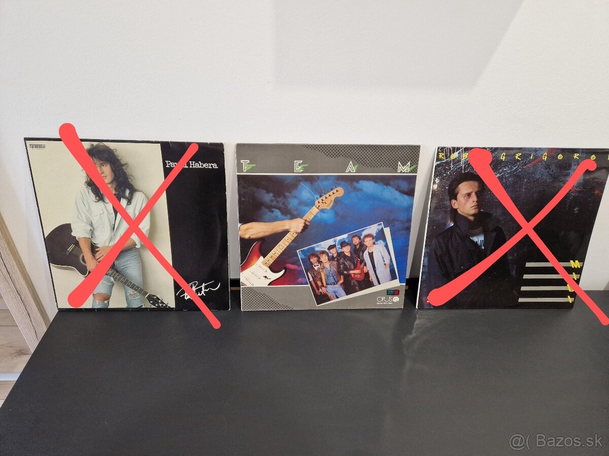 LP platne ROZNE
