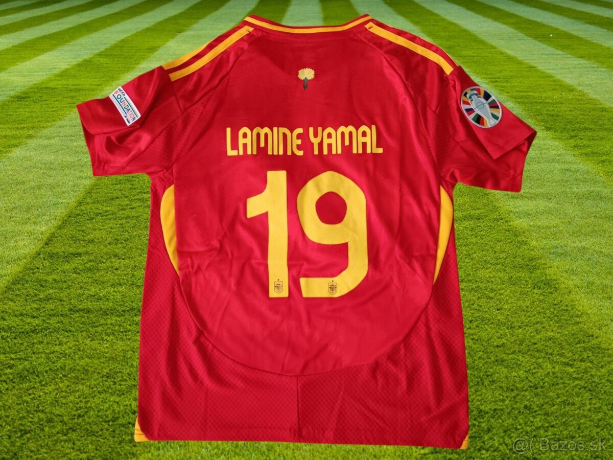 reprezentačný dres Lamine Yamal – Španielsko