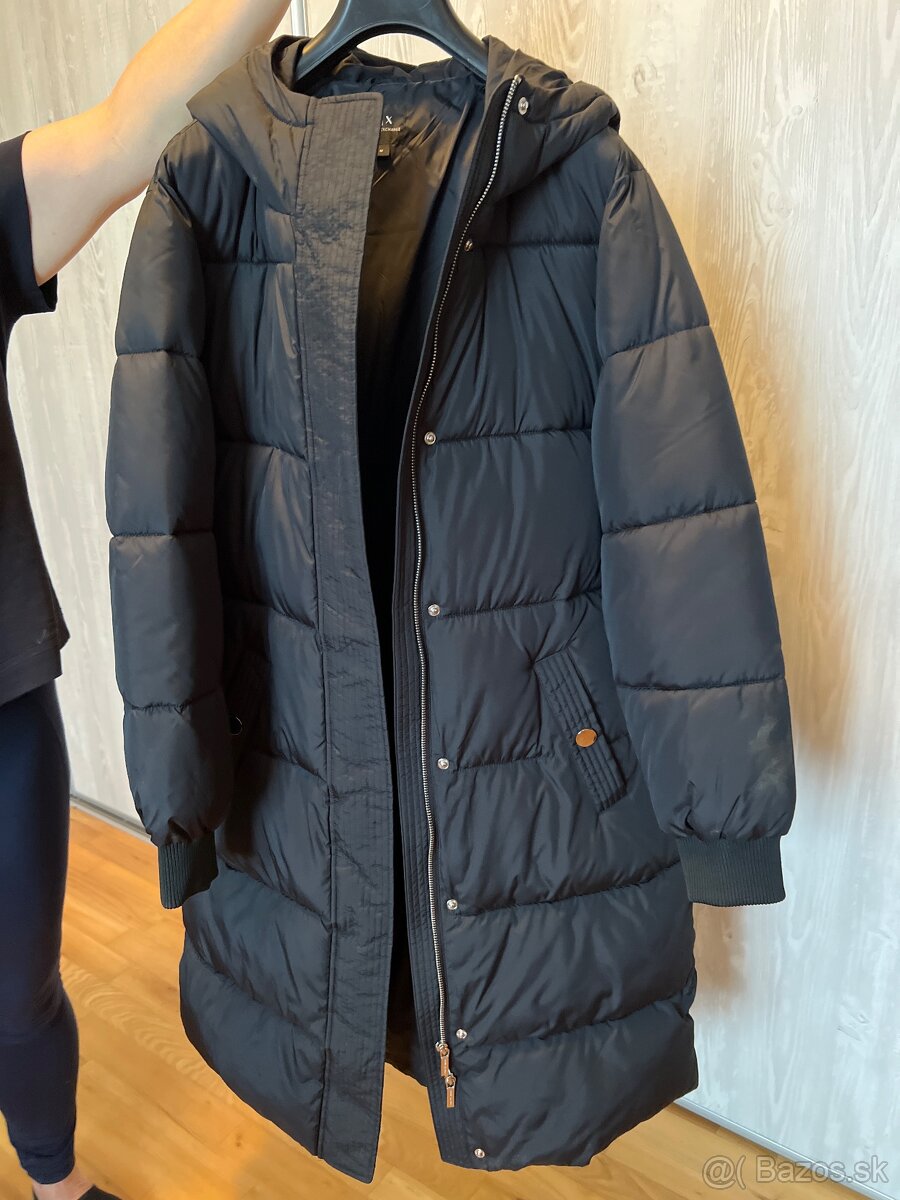Armani Exchange dlhá zimná bunda