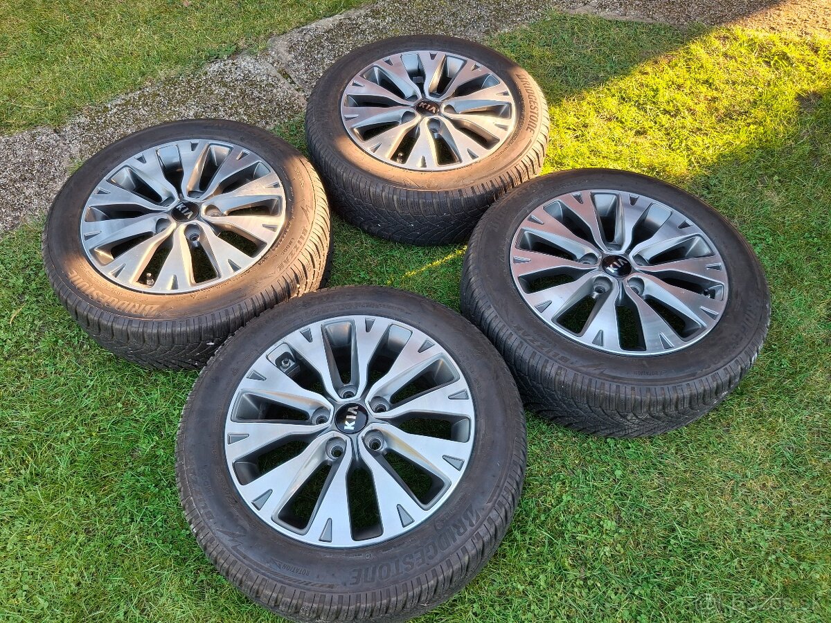 16" ALU 5x 114,3 /KIA , HYUNDAI,/ zimné 205/55 r16 + TPMS