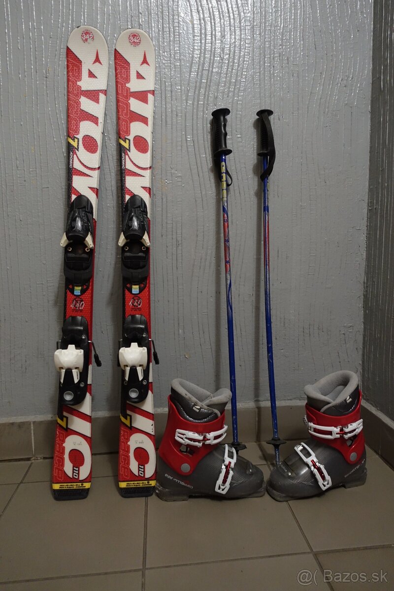 Predám detský lyžiarsky set 110cm