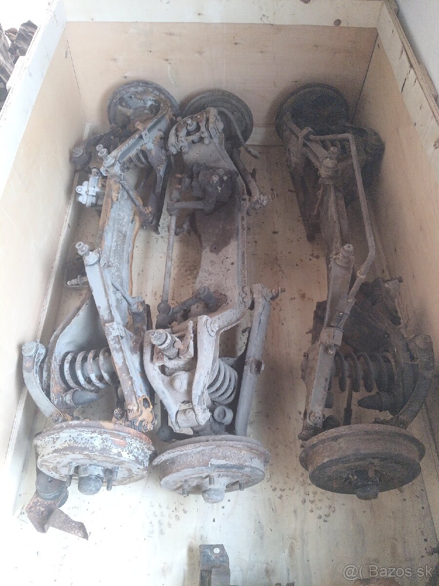 Nápravy na Škoda 1000