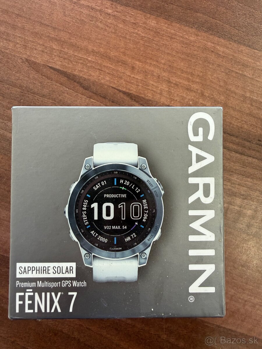 Garmin Fénix 7 - SAPPHIRE SOLAR