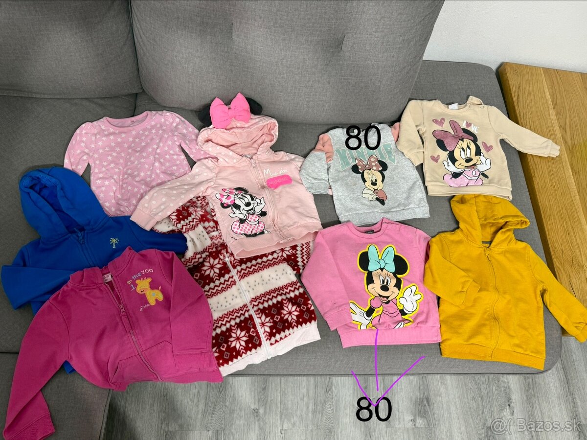 Mix balík oblečenia veľkosť 86