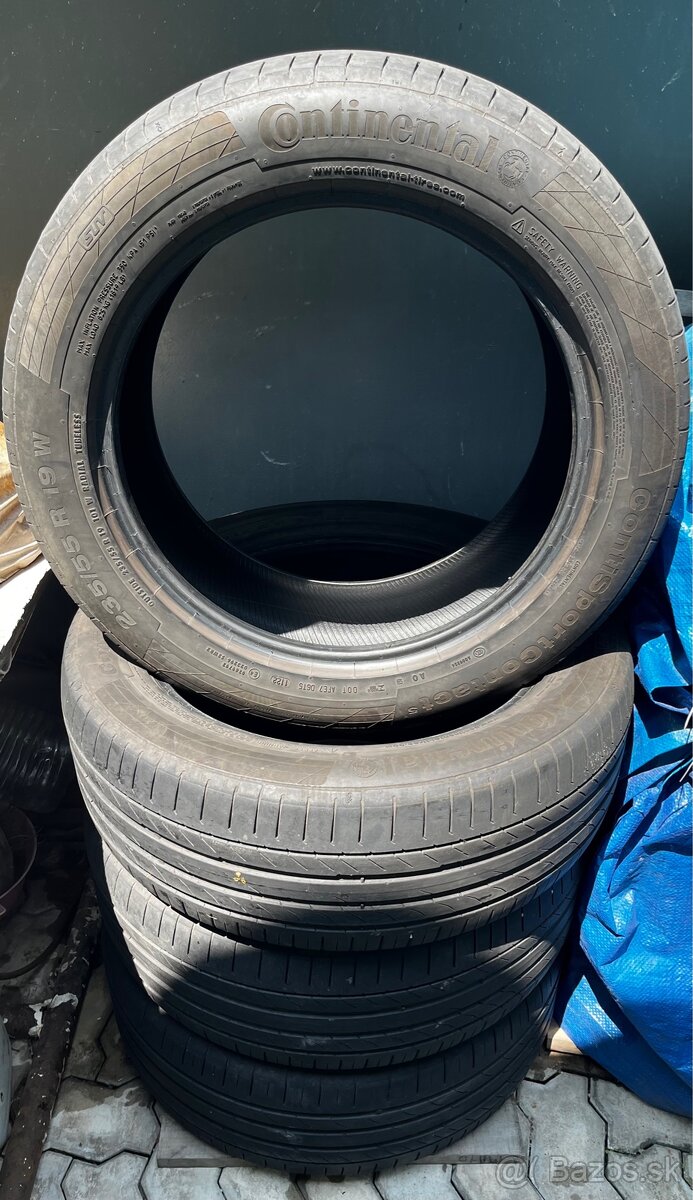 Letné pneu Continental 235/55 R19 101W AO
