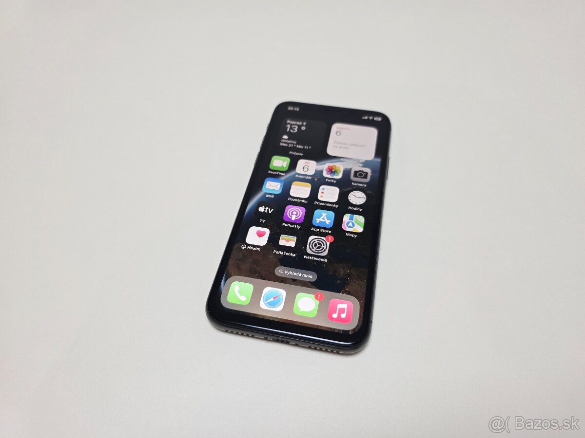 APPLE IPHONE X 64GB,BATERKA 100%