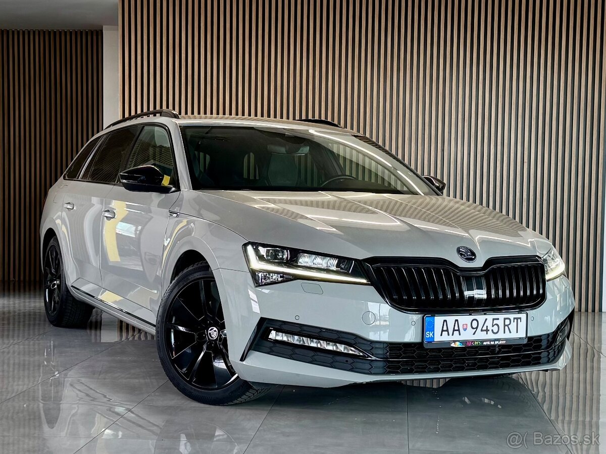 Škoda Superb 2.0 TDI DSG Sportline/DPH/Škoda servis
