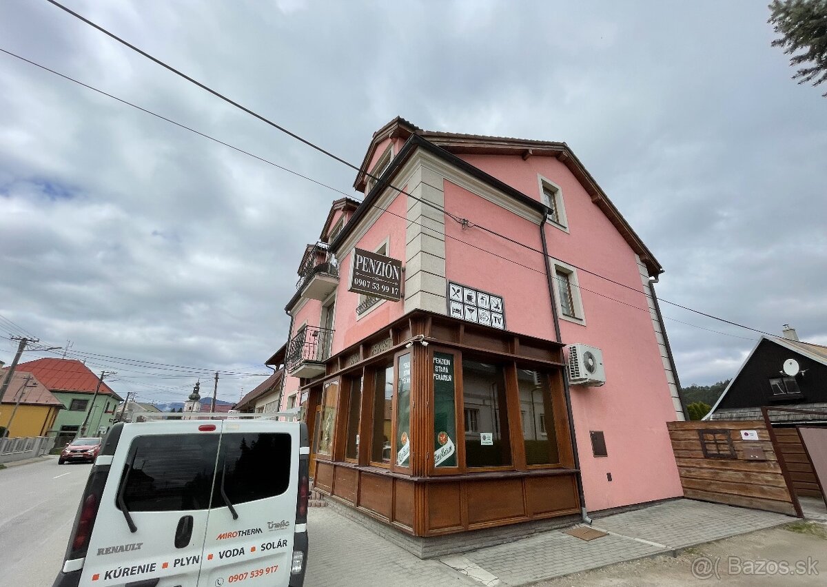 AKCIA Ubytovanie Ružomberok, kapacita 20 osôb