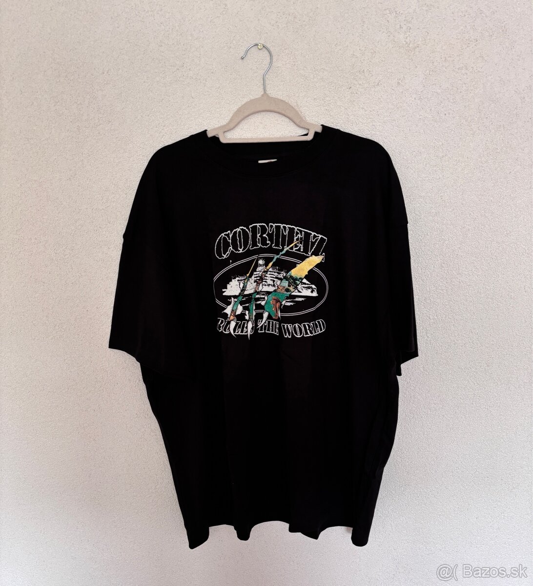 Corteiz Black Narnia Tee