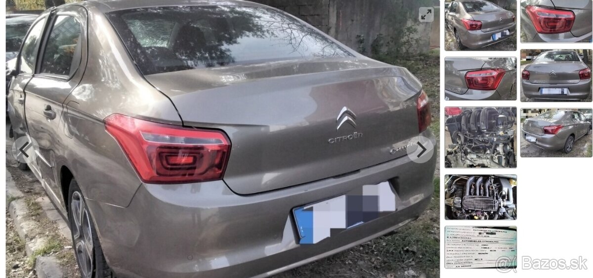 predám MOTOR HM01 Citroen C-elysee 1.2 2017 DVERE, PREVODOVK