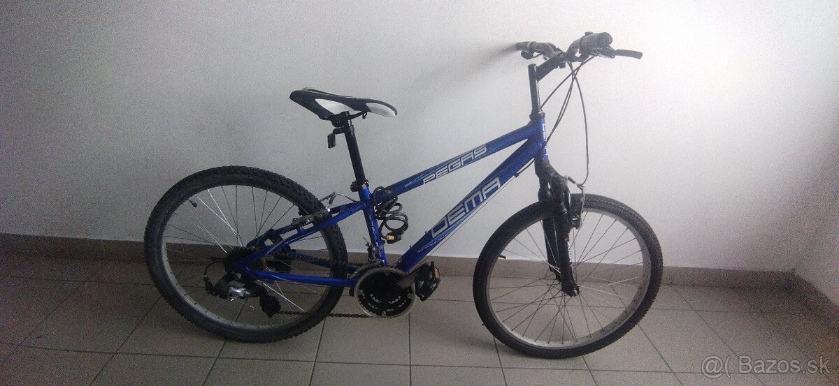Predám horsky bicykel Dema 24" kolesa.Na výšku od 120 do 15