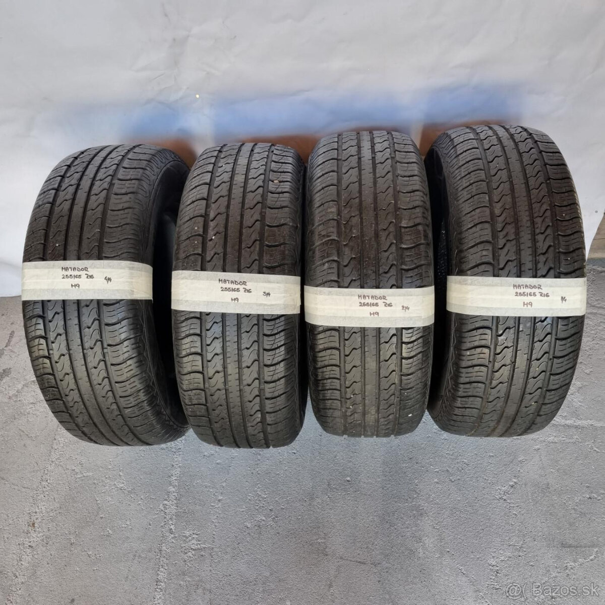 Letné pneumatiky 255/65 R16 MATADOR