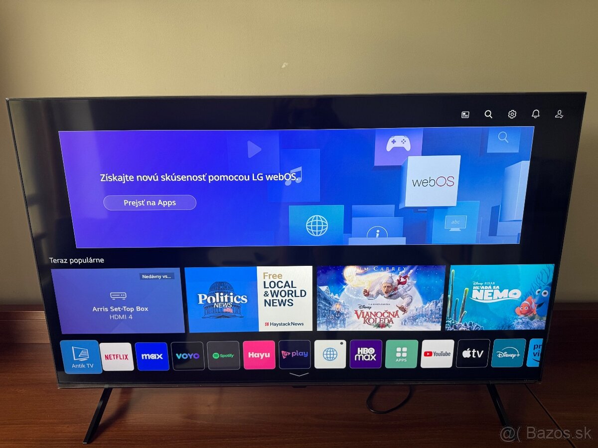 Predám smart TV značky LG 125cm