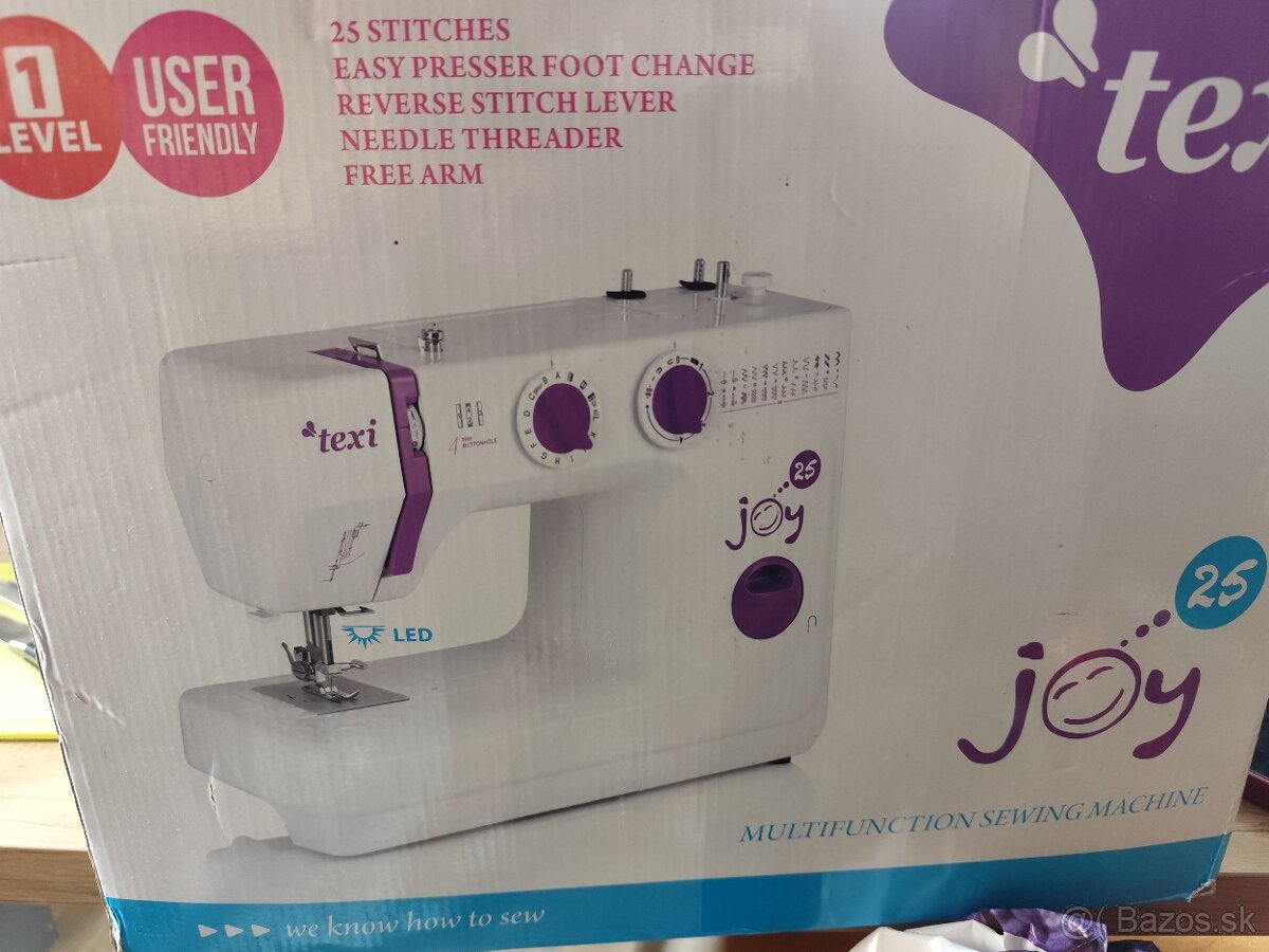 Šijací stroj Texi Joy 25