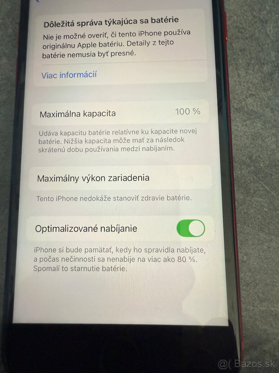 IPHONE SE2020 64GB-100% bat.