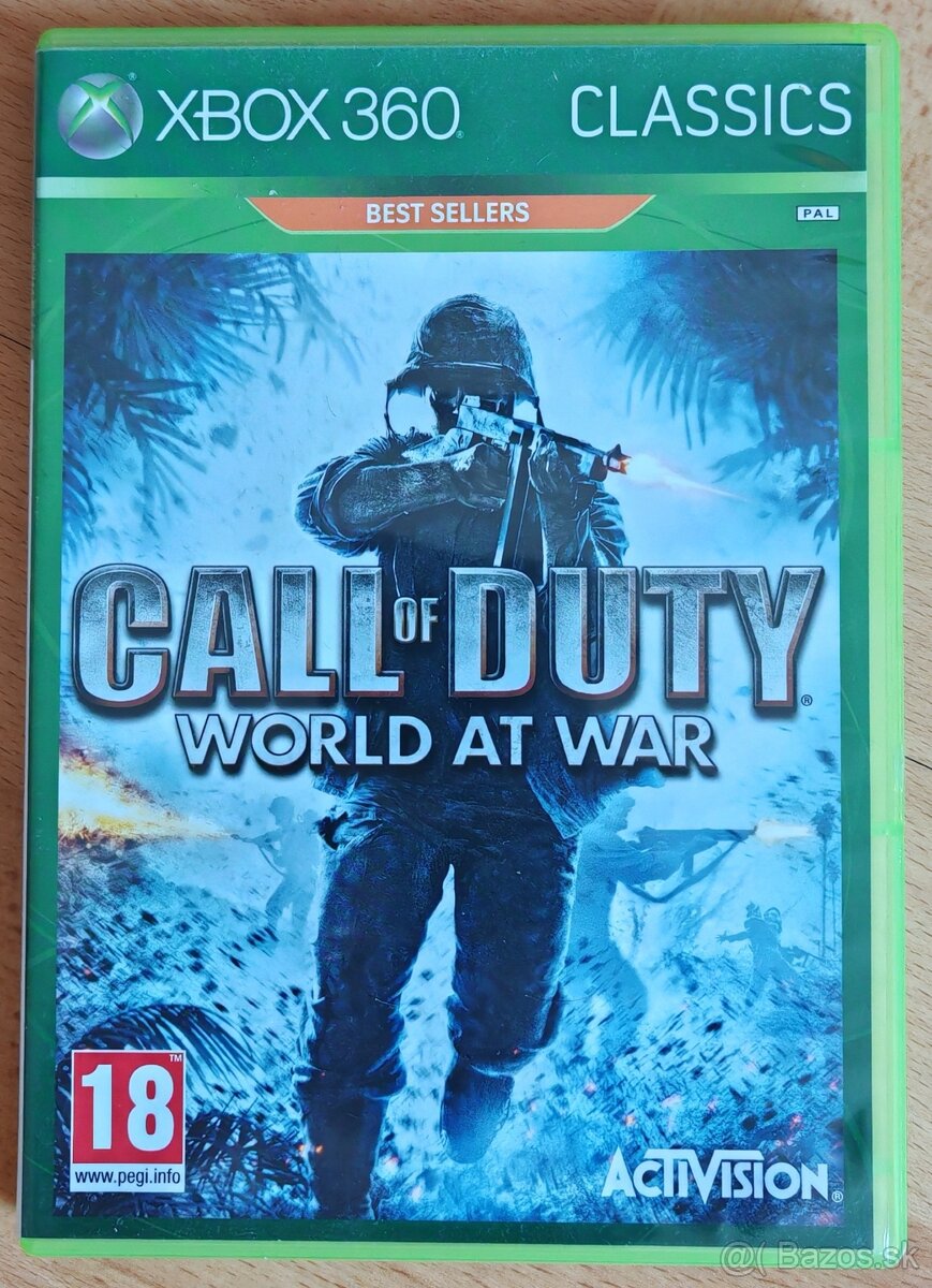 Call of Duty: World at War - Xbox 360 hra