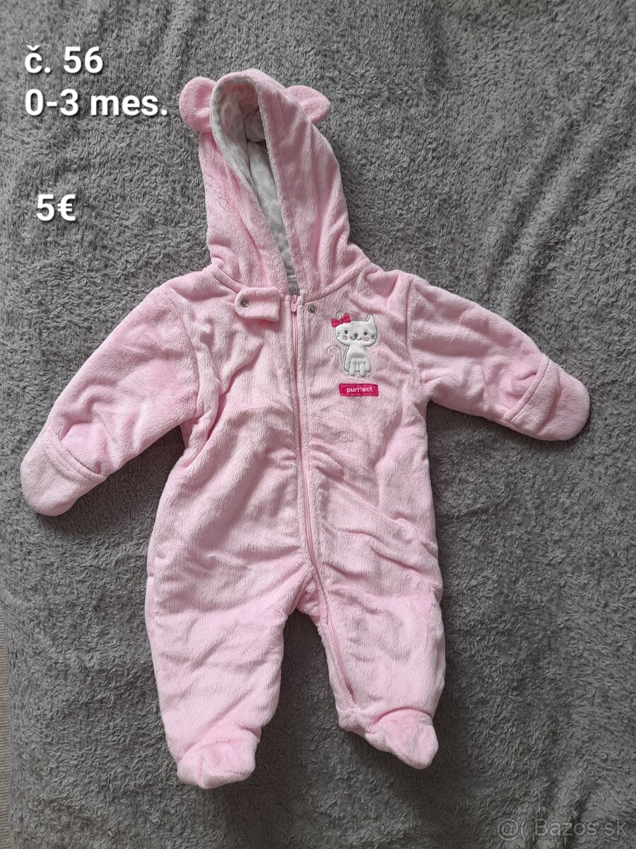 Detské overaly č.56 (0-3 mes.)