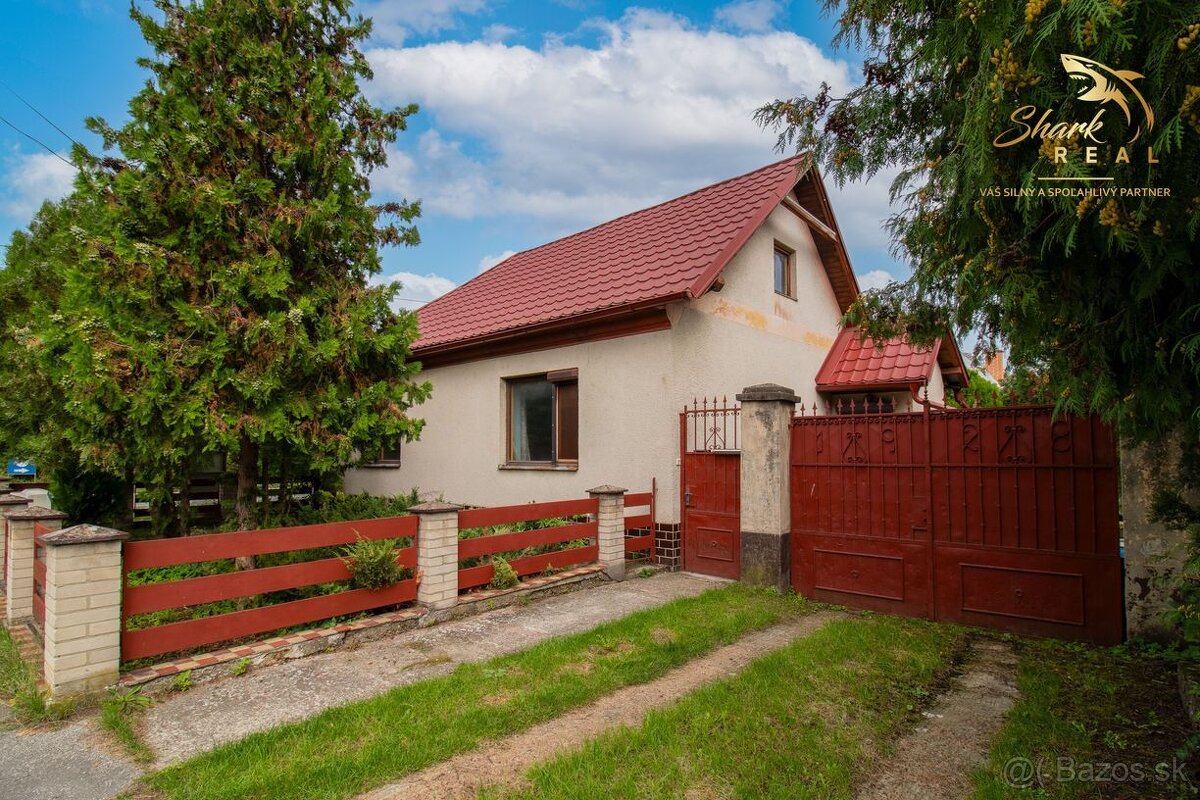 Rodinný dom s chatkou ideálny na rekonštrukciu v obci Považa