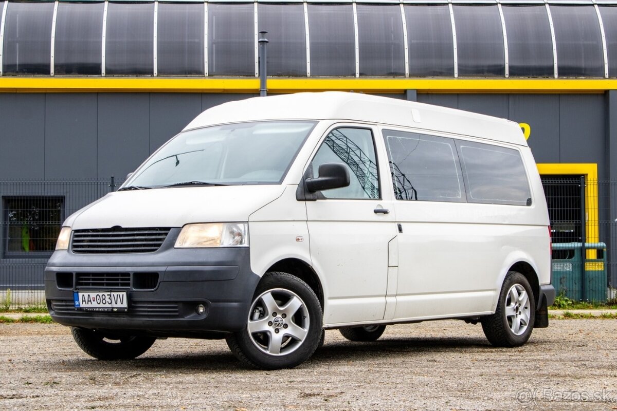 Volkswagen T5 Transporter 2.5 TDI /AJ NA SPLATKY /PROTIÚČET