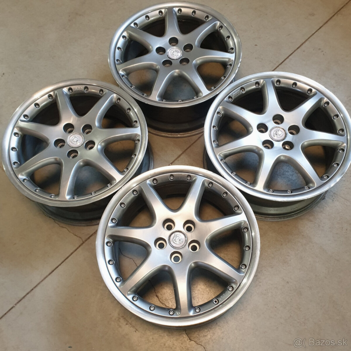Hliníkové Jaguar disky 5x108 R18 8J ET60