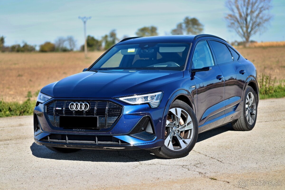 Audi E-tron 50 quattro S line Sportback PANORAMA