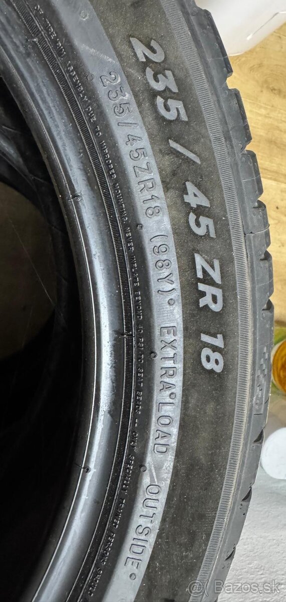 Predám nové nepoužívané letné pneumatiky Michelin