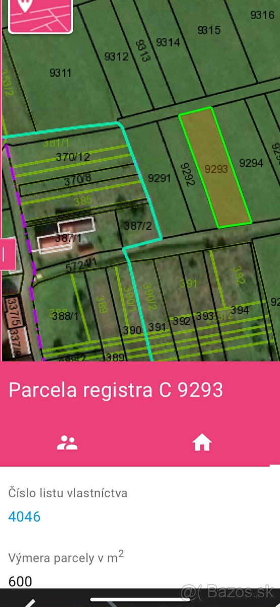 Predaj pozemku v Čičmanoch