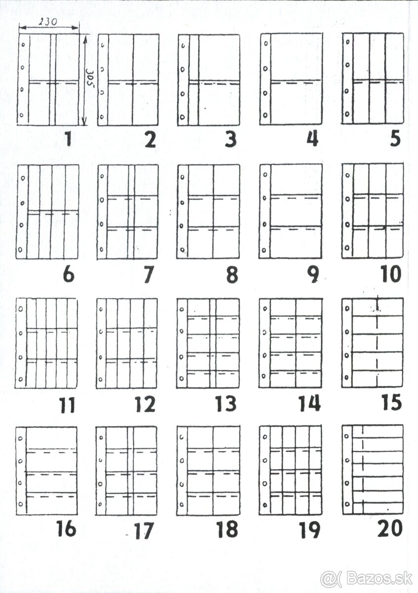 ZASOBNIKOVE LISTY EUROOBALY