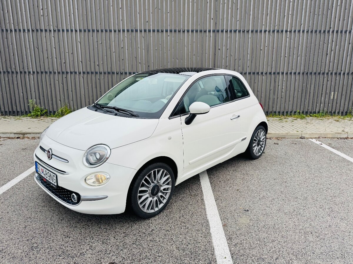Fiat 500 Facelift 1.2 51kw r.v. 2016 PANORAMA