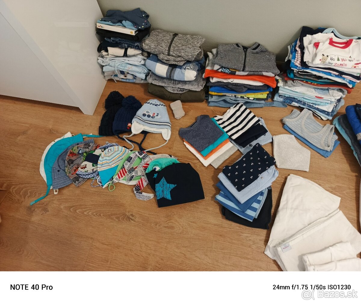 Veľký balík pre novorodenca 0-12 mes.vyse 100 ks