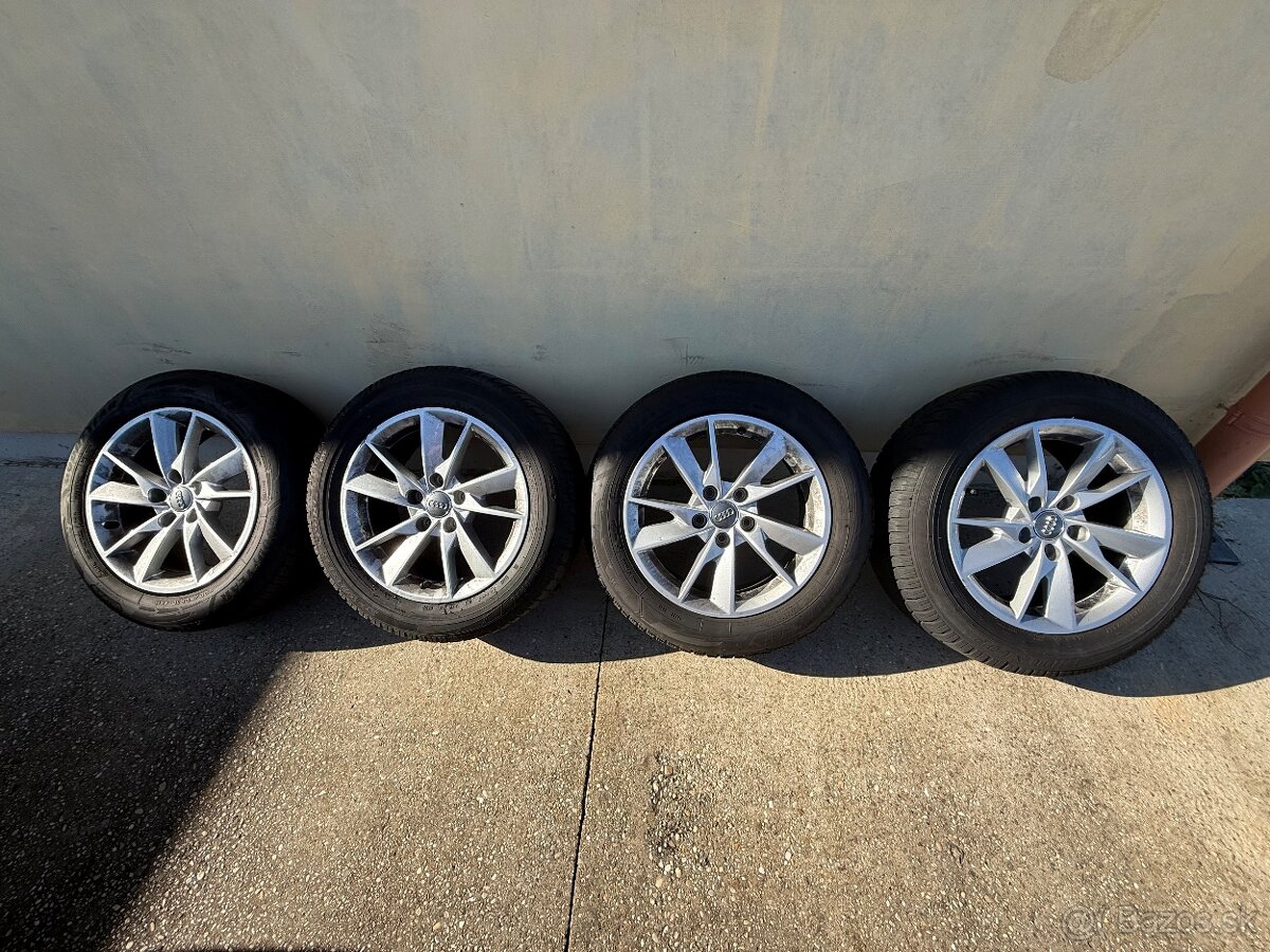 Originálne Audi elektróny, 205/60 R16 zimné pneu