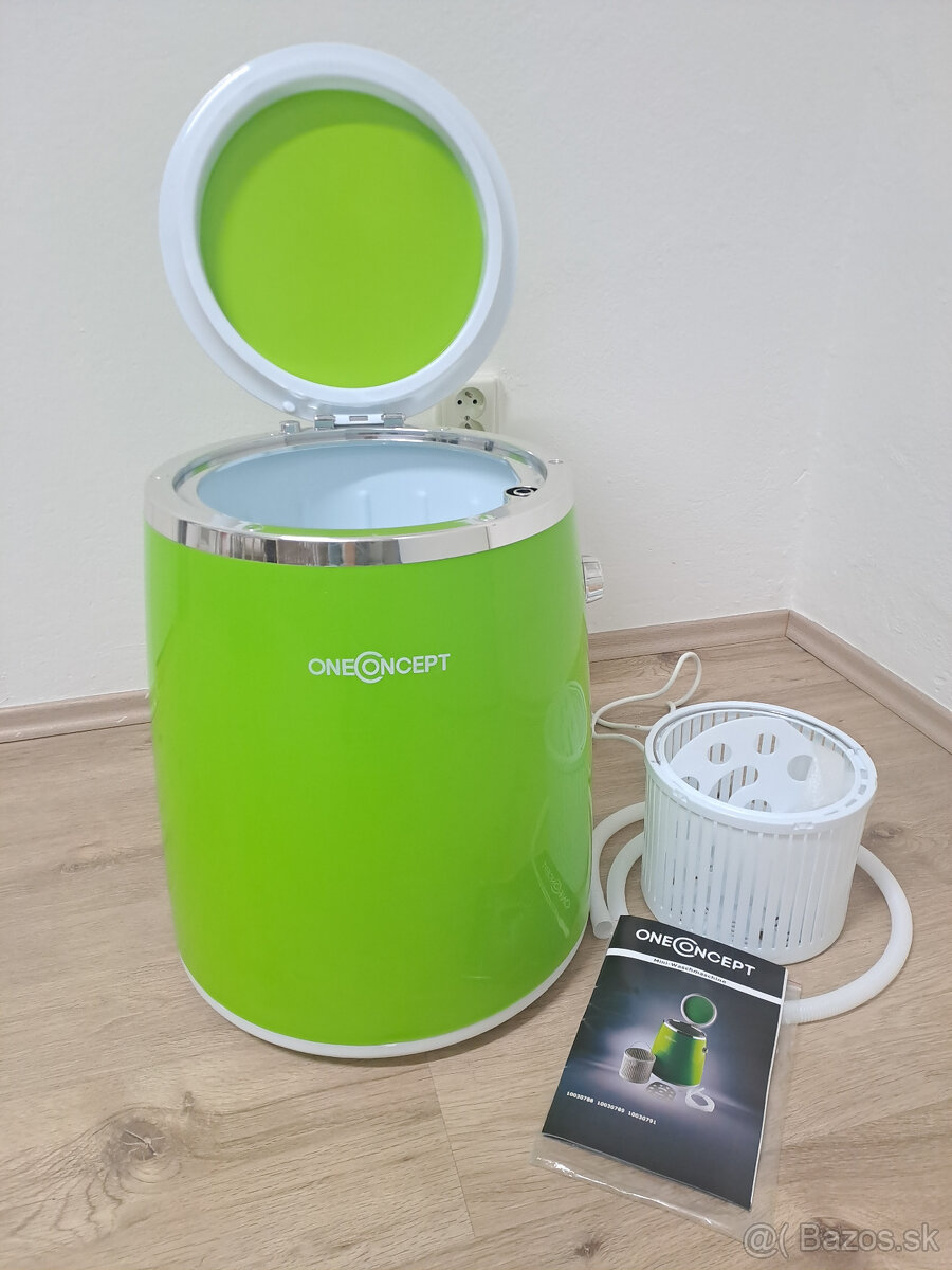 MINI PRAČKA - ONECONCEPT ECOWASH-PICO, ZELENÁ