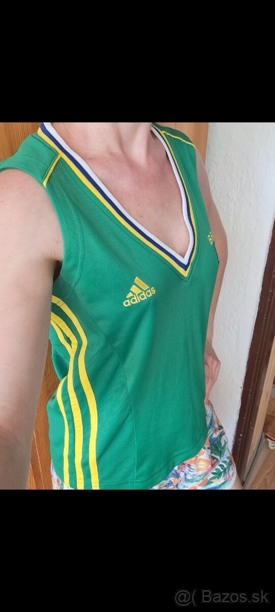 Adidas dámske.športove značkové tričko