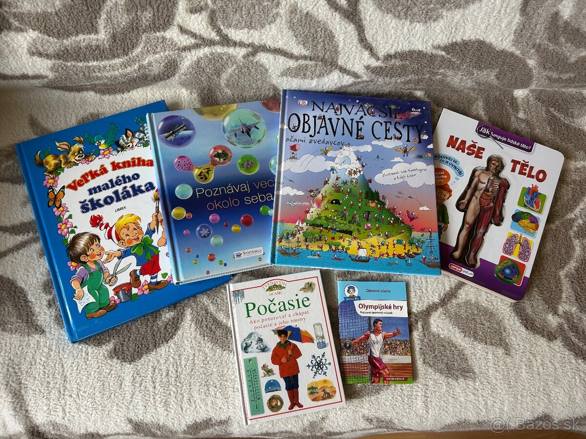 Knihy pre škôlkarov a školákov