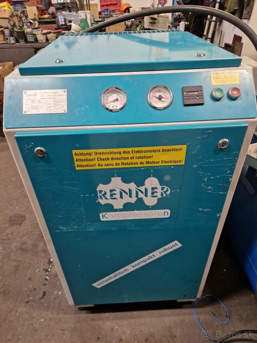 Skrutkový kompresor RENNER RS15
