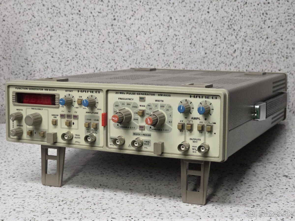 HAMEG HM8001 》FUNCTION G. HM8030-4 》20MHz PULSE G. HM8035