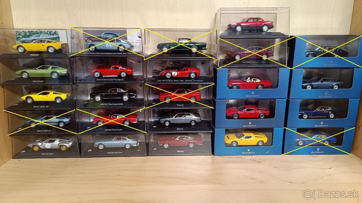 AUTOMODELY MASERATI 1:43