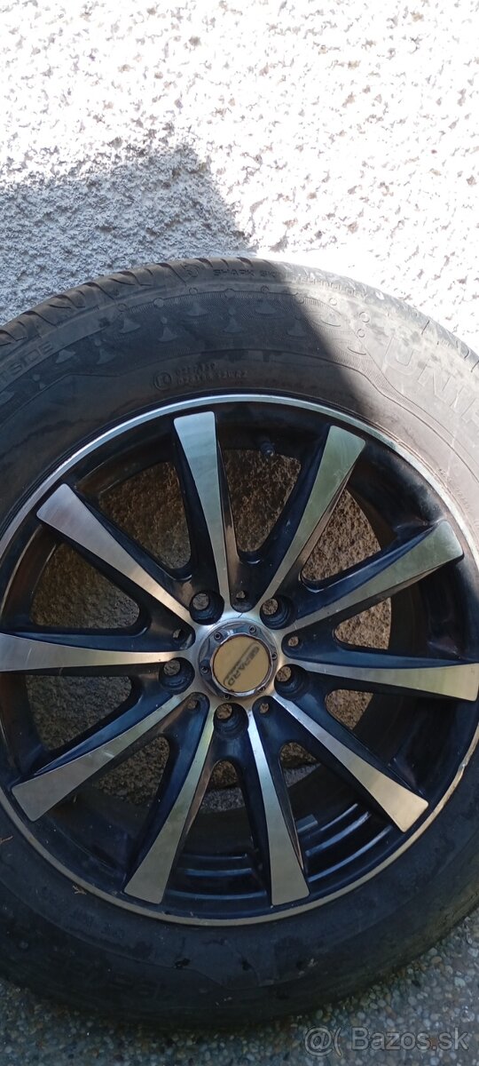ELEKTRÓNY+PNEUMATIKY GEPARD  R15 5X100