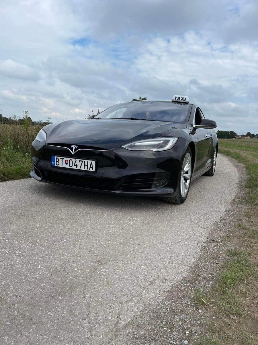 PRENAJOM TAXI TESLA MODEL S, ZADARMO NABIJANIE, TAXI.