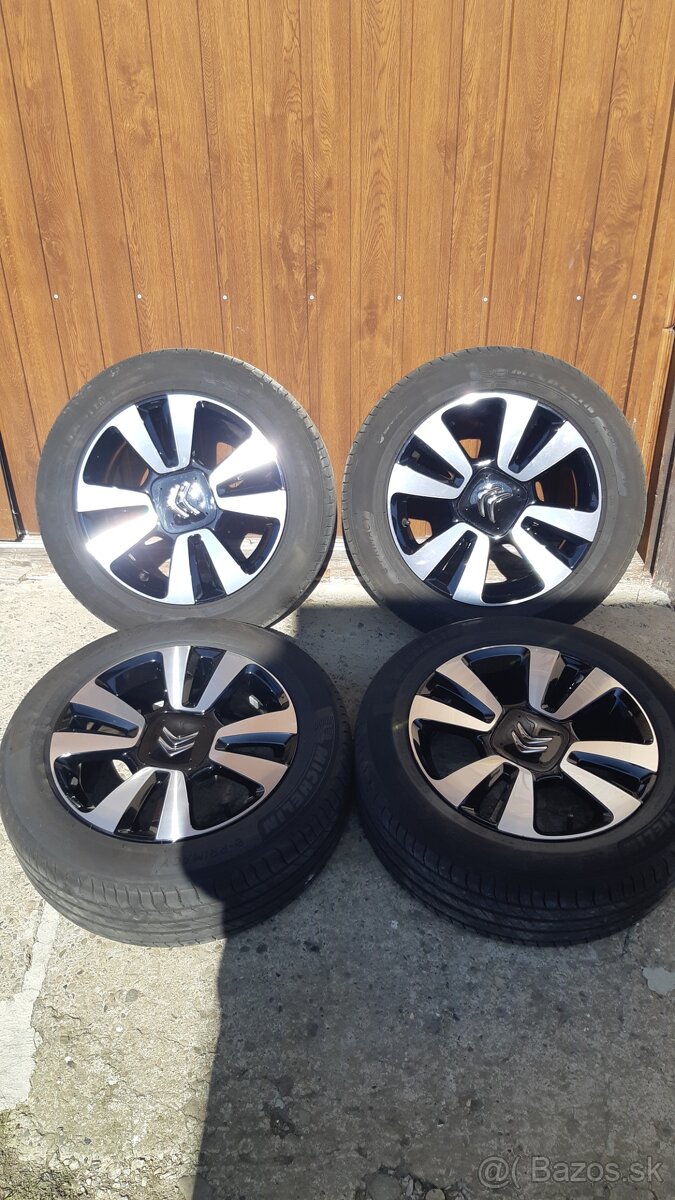 Letna sada original citroen+michelin 205/55 R16