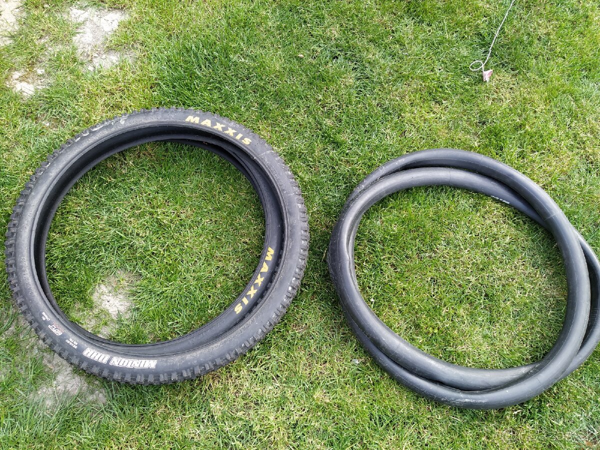 Pneumatiky a duše na bicykel