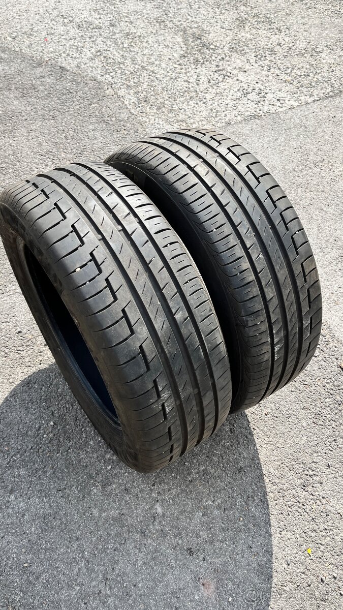 🟡Letné 215/55 r17 2ks Continental