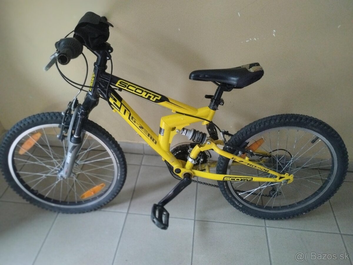 Predám detský celoodpruženy bicykel