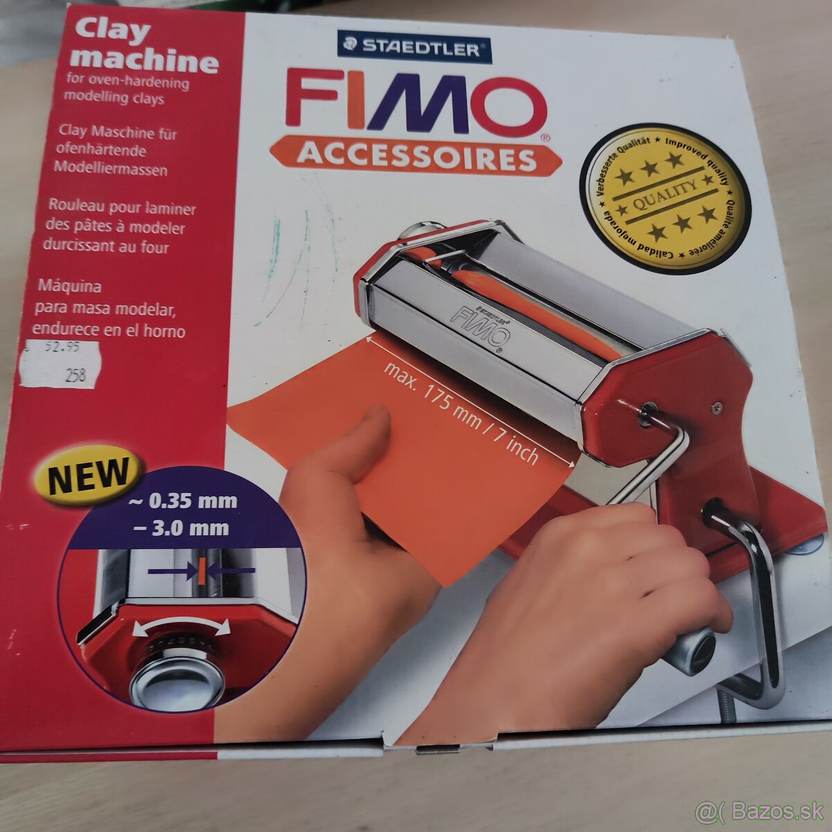 Predam stroj na FIMO