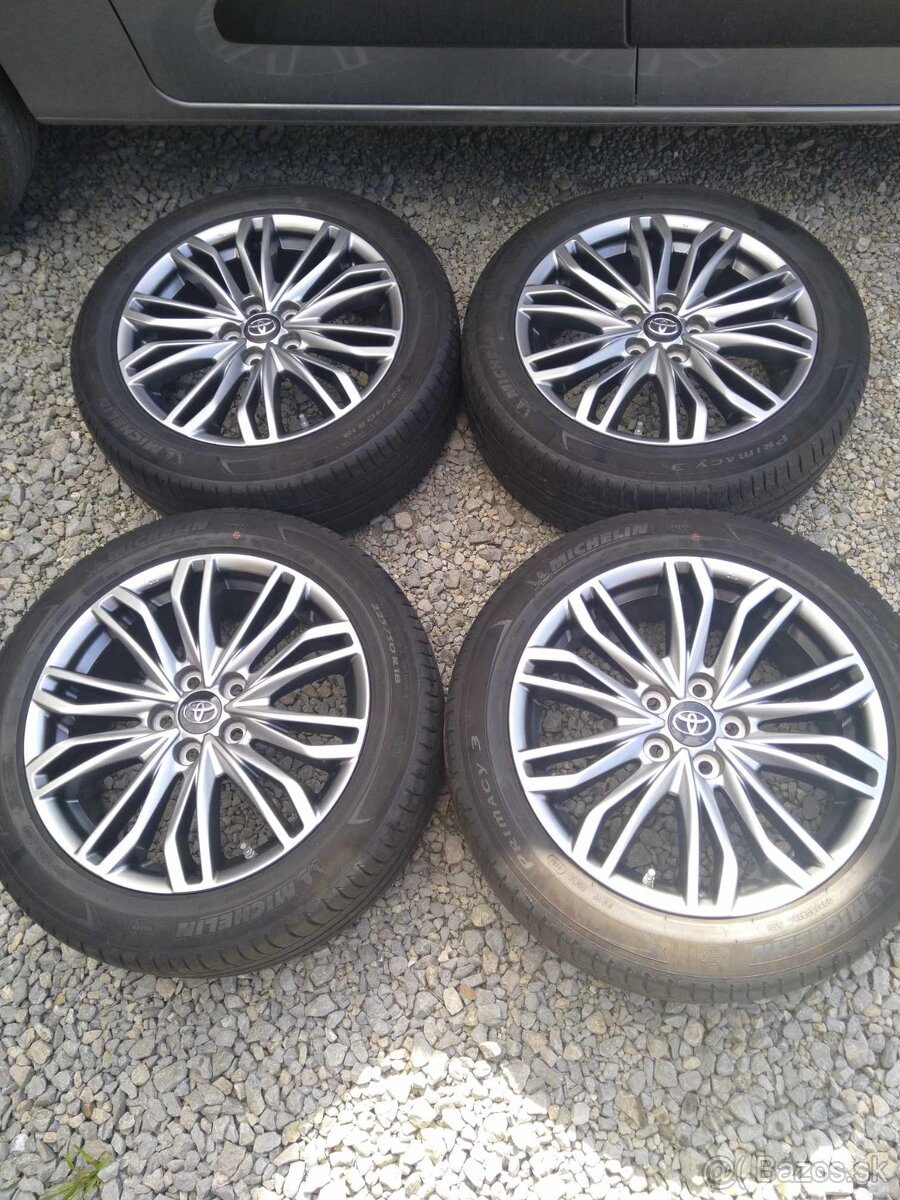 18" alu TOYOTA C-HR + letné pneu.