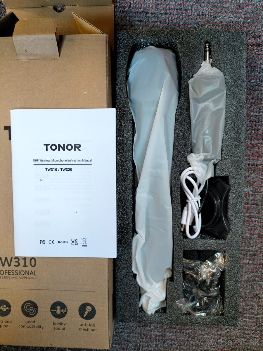 🎤 Profesionálny mikrofón TONOR TW310 – úplne nový