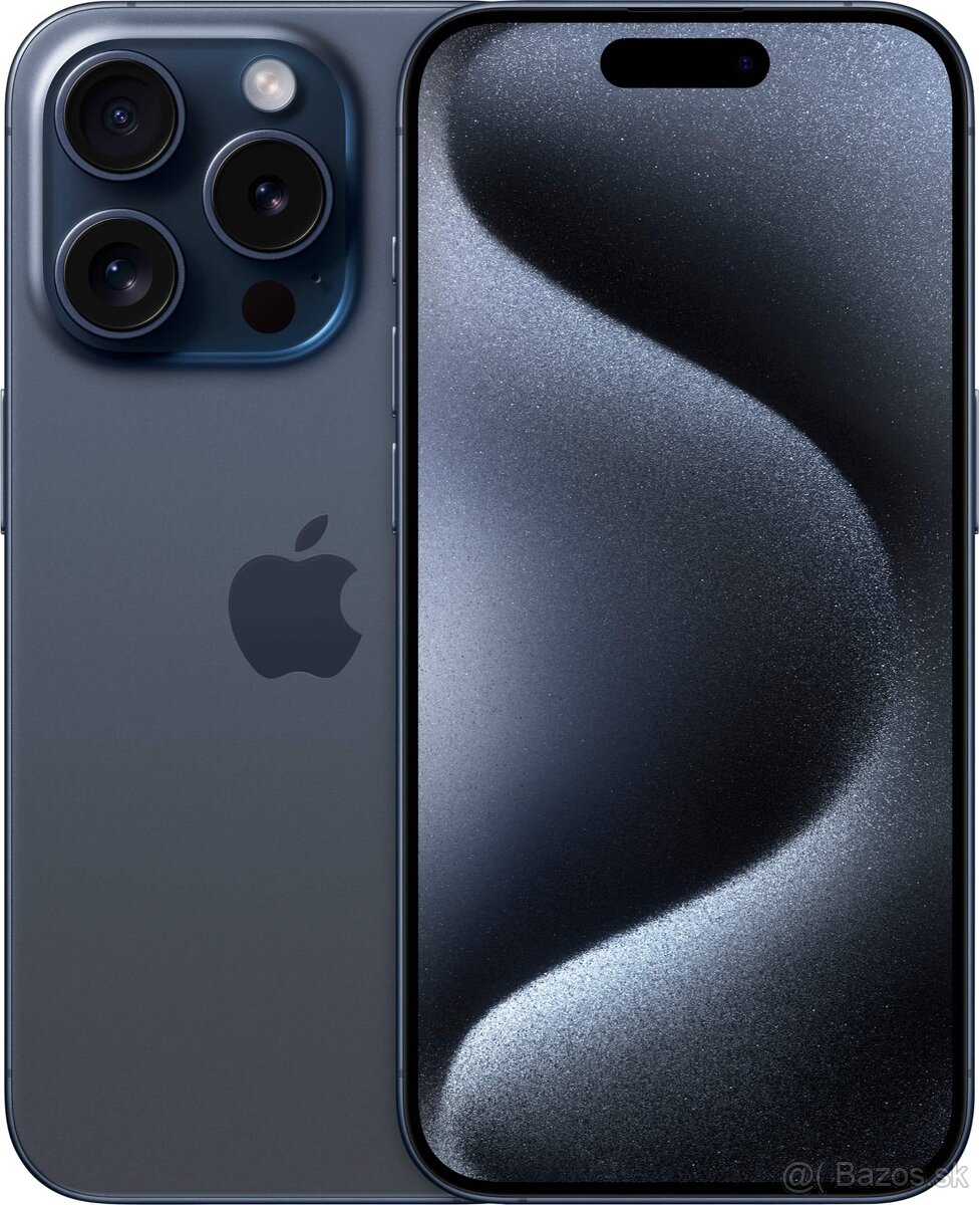 Iphone 15 pro 256 GB modrý (Blue Titanium)