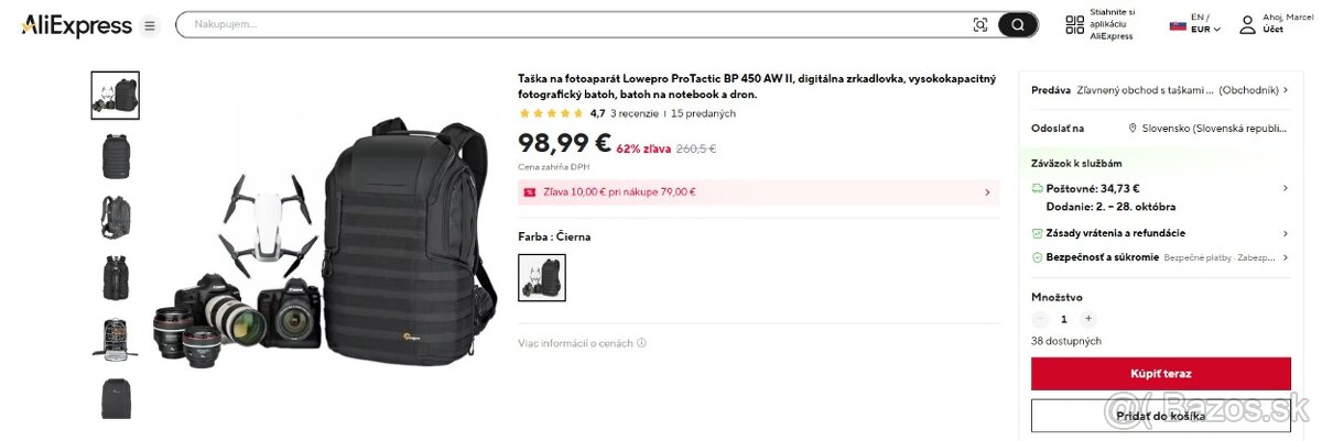 Lowepro pro tactic aw 450