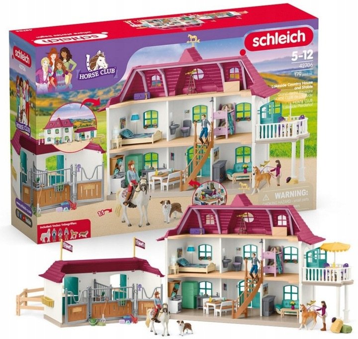 Veľká stajňa koní 42706 – Schleich Horse Club