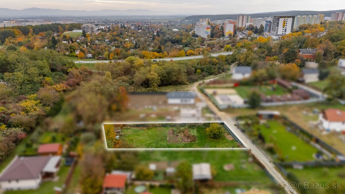 Pozemok vhodný na rekr.dom, 1.282 m2, Čičky - majer, KE